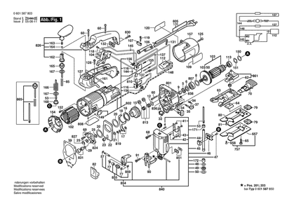 Part Location Diagram of 2601030007 Bosch Profile Beading