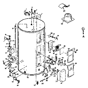Part Location Diagram of 1190707 Maytag Panel