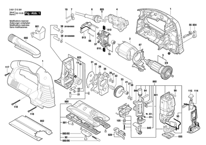 Part Location Diagram of 2607200669 Bosch Switch