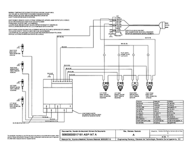 Wiring Diagram Diagram and Parts List for SGS304FS 01 Thermador Cooktop