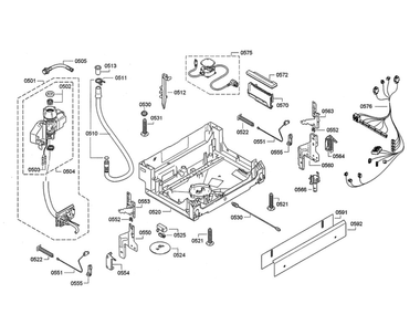 Part Location Diagram of 12004915 Bosch CONTROL MODULE PROGRAMME
