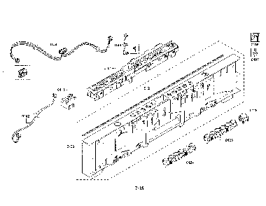 Facia panel/controller unit Diagram and Parts List for SHV863WD3N 10 Bosch Dishwasher