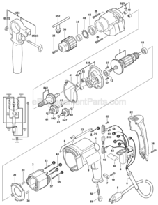 Part Location Diagram of 1900905110 Bosch Tool DEEP-GROOVE BALL BEARING