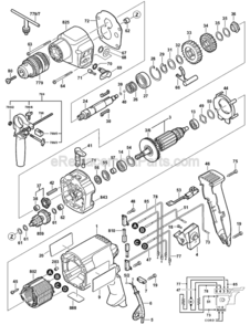Part Location Diagram of 2603421226 Bosch Tool COUNTERSUNK-HEAD SCREW