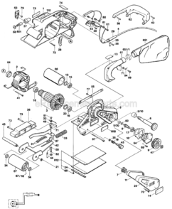 Part Location Diagram of 3604011526 Bosch Armature