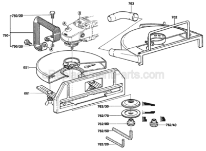 Part Location Diagram of 1607000247 Bosch Tool STRAP-SHAPED HANDLE
