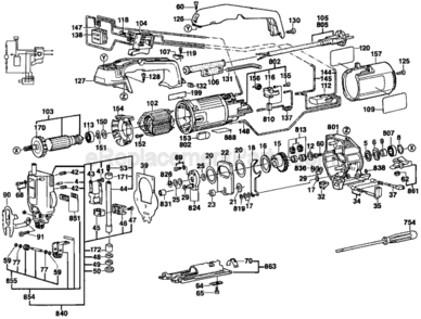 Part Location Diagram of 2600100032 Bosch Tool SHIM
