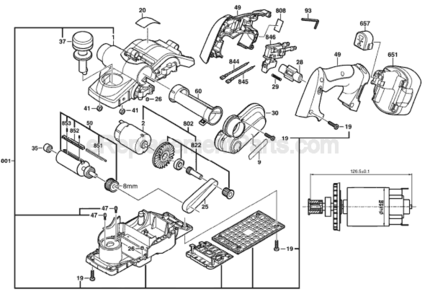 Part Location Diagram of 2601117986 Bosch Reference Plate
