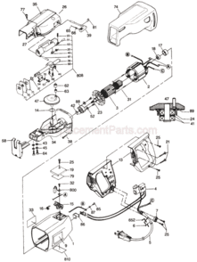 Part Location Diagram of 3604321518 Bosch Brush Set