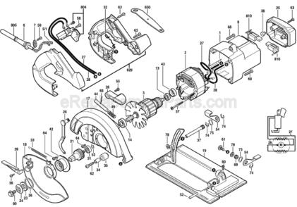 Part Location Diagram of 2610351836 Bosch Field
