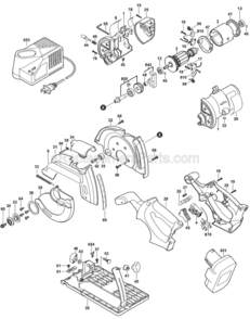 Part Location Diagram of 2610997473 Bosch Inner Disc