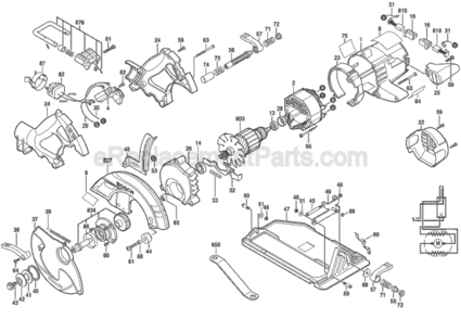Part Location Diagram of 2610917058 Bosch Handle