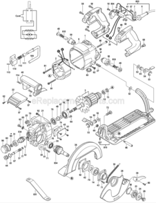 Part Location Diagram of 1619X01203 Bosch Tool HANDLE