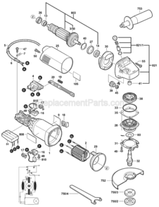 Part Location Diagram of 1600508016 Bosch Tool HOUSING COVER