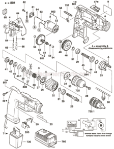 Part Location Diagram of 2607022910 Bosch Motor