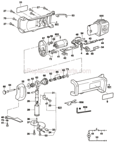 Part Location Diagram of 2605104300 Bosch Housing