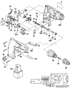 Part Location Diagram of 2607022902 Bosch Motor