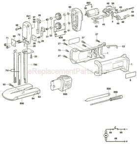 Part Location Diagram of 2600910009 Bosch Bearing