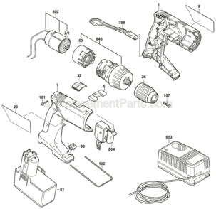 Part Location Diagram of 2605104628 Bosch Housing Assembly