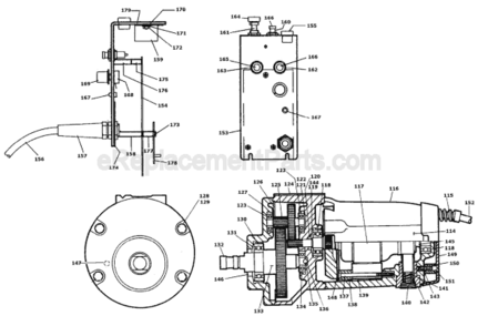 Part Location Diagram of 3609391500 Bosch Thermal Conduction Compound