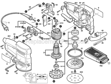 Part Location Diagram of 2600206015 Bosch Friction Ring