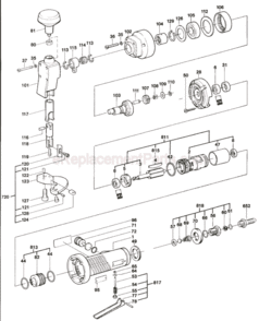 Part Location Diagram of 2916011006 Bosch Tool WASHER