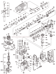 Part Location Diagram of 1618597060 Bosch Tool Holder
