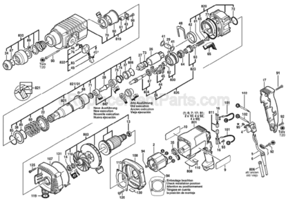 Part Location Diagram of 2610908994 Bosch Tool REFERENCE PLATE