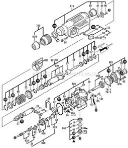 Part Location Diagram of 3601321001 Bosch Tool CLAMPING SADDLE