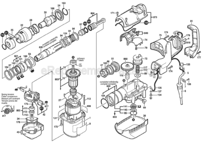 Part Location Diagram of 1618710081 Bosch Striker