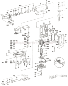 Part Location Diagram of 1610500004 Bosch Sealing Ring