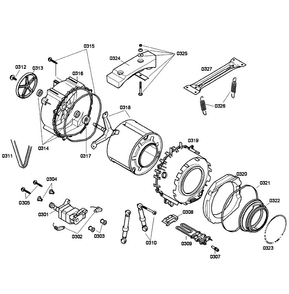 Part Location Diagram of 00647830 Bosch HEATER-ELEMENT