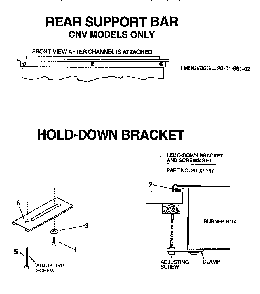 Section 3 Diagram and Parts List for THM36GS  Thermador Cooktop