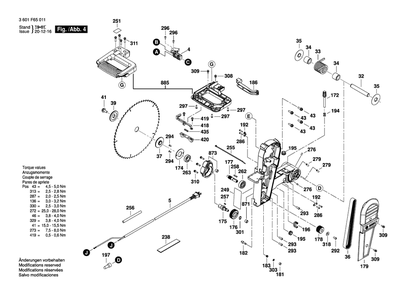 Part Location Diagram of 1609B01538 Bosch Tool CABLE HOLDER