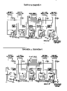 Section 2 Diagram and Parts List for TMH45-1  Thermador Cooktop