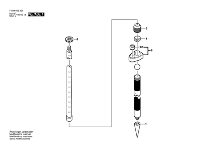 Part Location Diagram of 2610A10219 Bosch CLAMP COLLAR 1 1/4 X .065