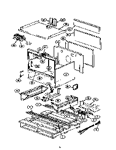 Page 9 Diagram and Parts List for PRSE304S  Thermador Range
