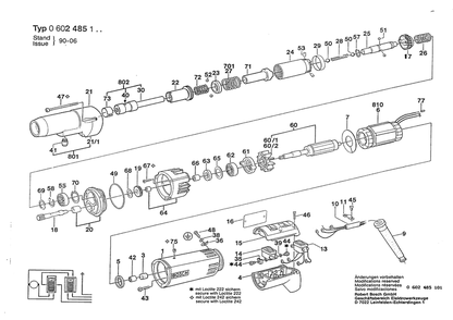 Part Location Diagram of 3604462048 Bosch Elec. Cable W/Connection