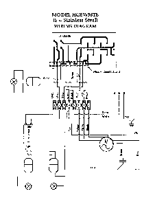 Wiring Diagram Diagram and Parts List for HGSW  Thermador Range Hood