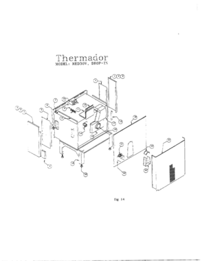 16 - RED30V DROP-IN Diagram and Parts List for RDDS30  Bosch Range