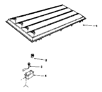 Solar Collector Panel Diagram and Parts List for 153311210  Kenmore Water Heater
