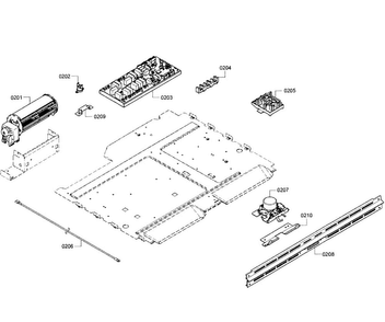 Pcb's Assy Diagram and Parts List for HBL5660UC 09 Bosch Wall Oven