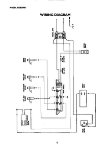 Wiring Diagram Diagram and Parts List for CGB36RU  Thermador Grill