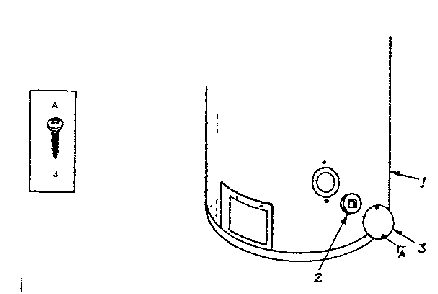 Jacket Diagram and Parts List for 153332850  Kenmore Water Heater