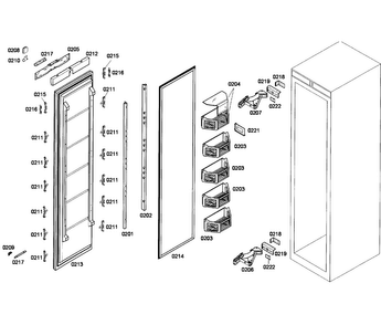 Part Location Diagram of 00615393 Bosch FIXTURE