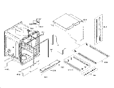 Tub/sealing Diagram and Parts List for SHE863WF5N 01 Bosch Dishwasher