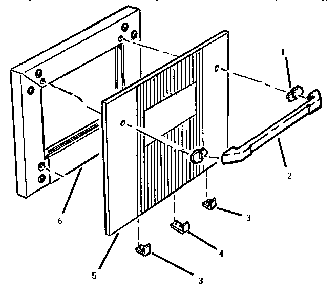 Front Cosmetics Diagram and Parts List for CT130WC  Thermador Wall Oven