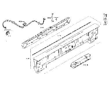 Part Location Diagram of 00777106 Bosch PANEL-FACIA