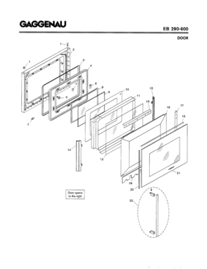 Part Location Diagram of 00142074 Bosch GLASS PANEL