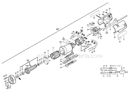 Part Location Diagram of 2604448163 Bosch Cable